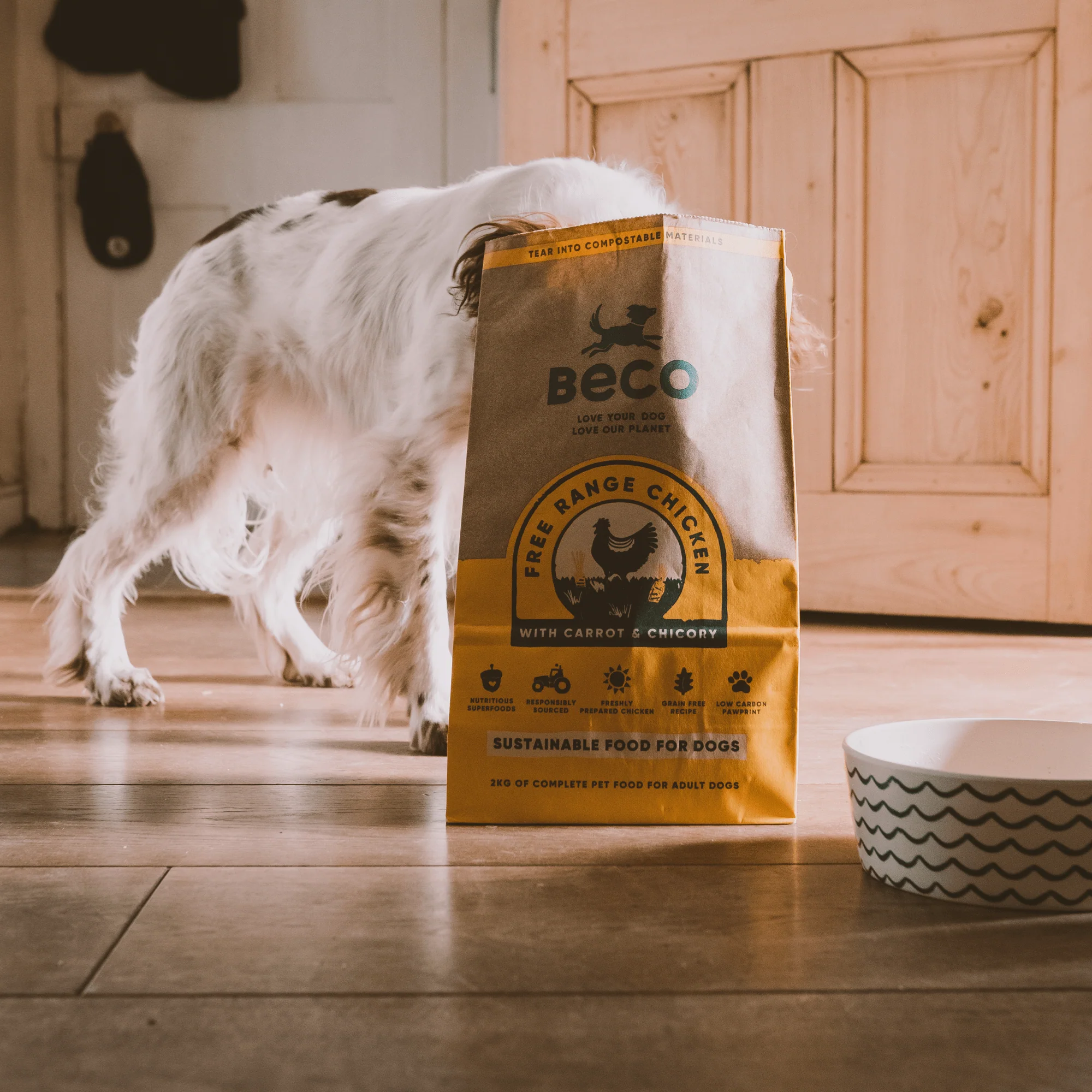 Free Range Chicken Dry Food with Carrot & Chicory - Image 6