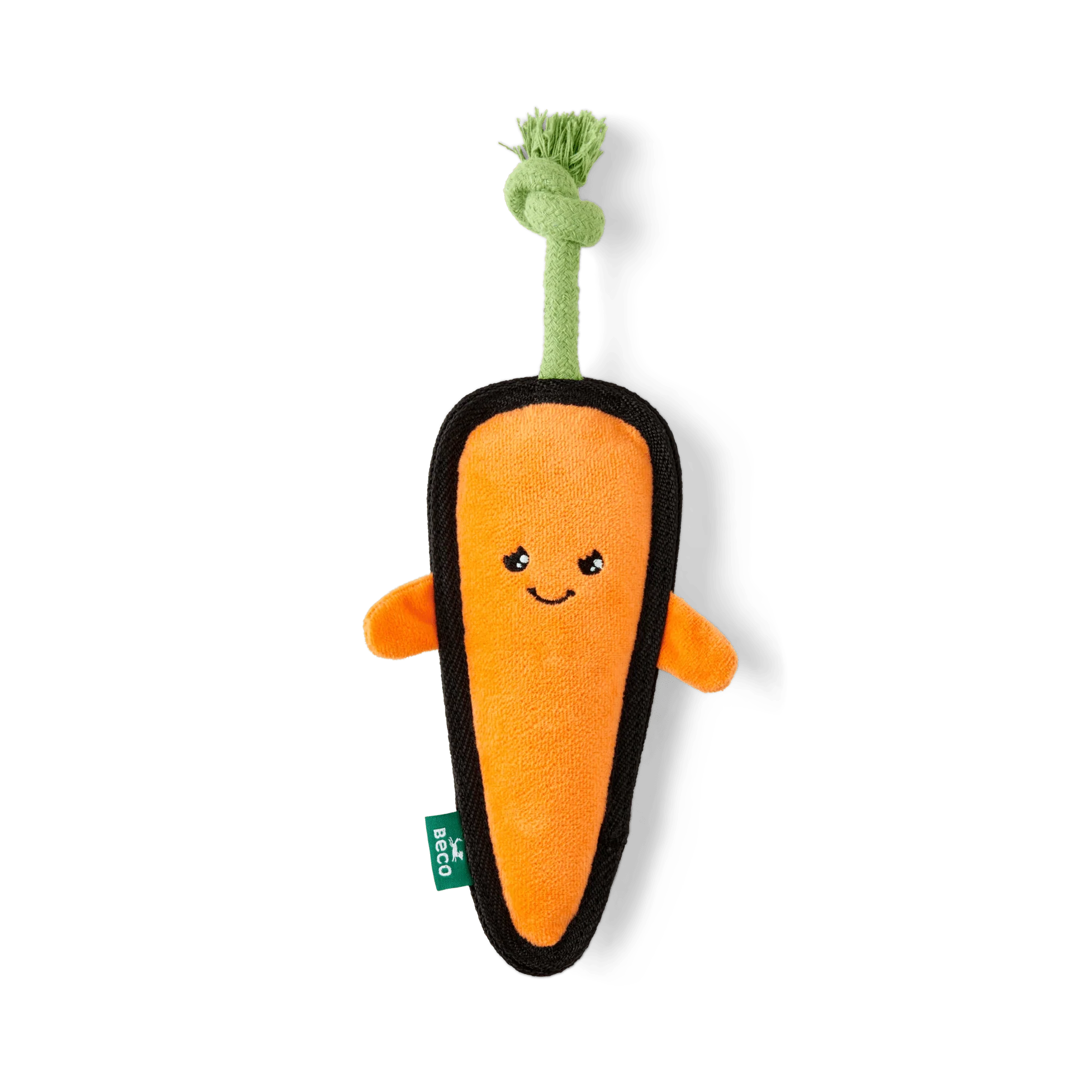 Plush Carrot Dog Toy