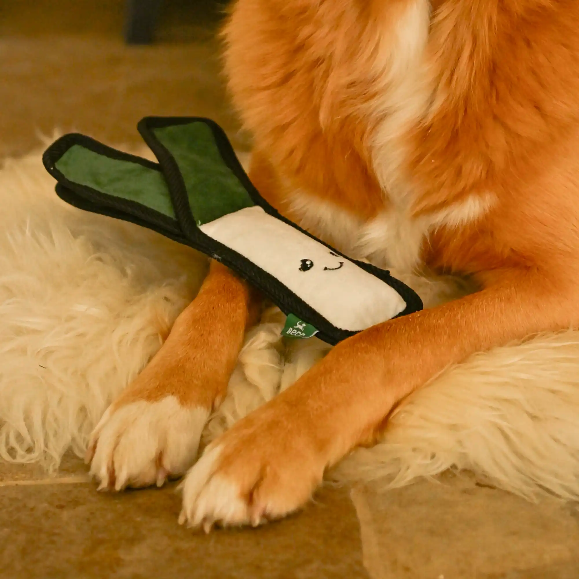 Plush Leek Dog Toy - Image 2